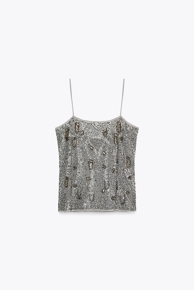 TOP BRODÉ FANTAISIE ZW COLLECTION