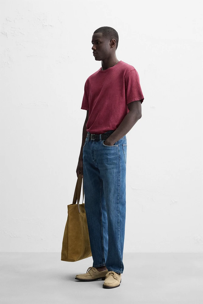 WASHED REGULAR FIT T-SHIRT