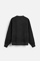 SWEAT STRUCTURÉ DIAGONAL