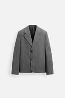 PINSTRIPE BLAZER