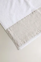 SERVIETTE DE BAIN COTON LIN