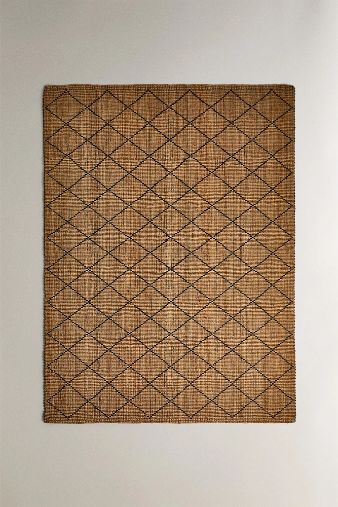 TAPIS imprimé fleurs