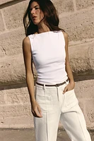 RIB T-SHIRT