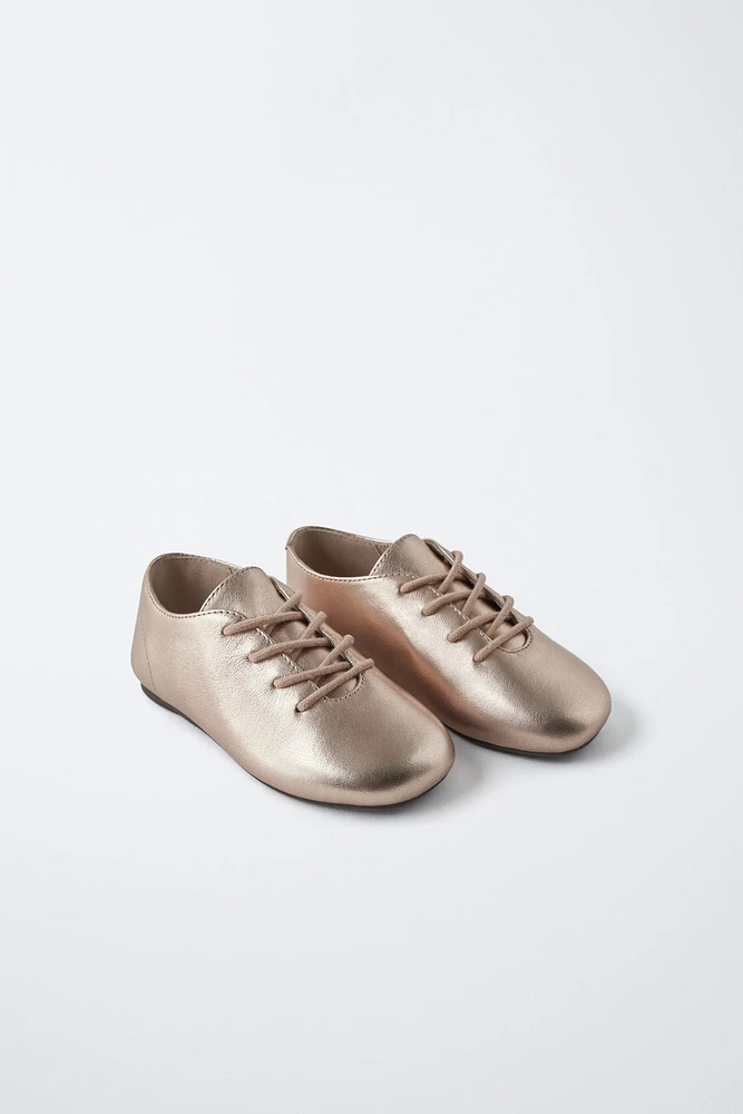 LEATHER OXFORD SHOES
