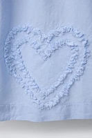 EMBROIDERED HEART DRESS