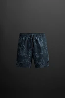 PRINTED TRAINING SHORTS