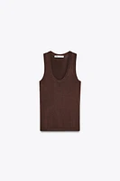 SMOOTH KNIT BASIC TOP