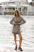 BELTED OVERSIZED BLAZER