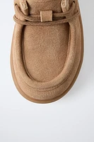 WELTED LEATHER BOOTS