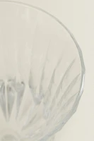 ENGRAVED CRYSTALLINE WATER GLASS