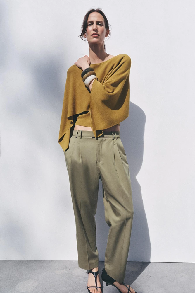 LAYERED KNIT TOP