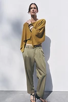 LAYERED KNIT TOP