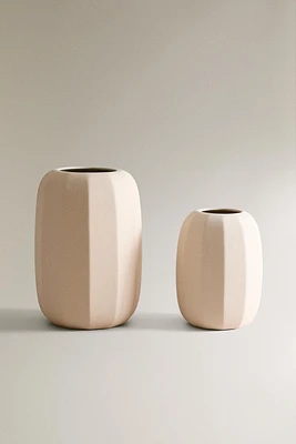 VASE GRÈS LIGNES