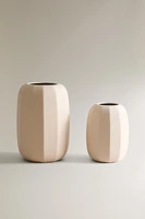 VASE GRÈS LIGNES
