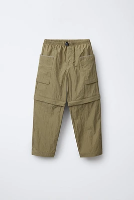 PANTALON NYLON AMOVIBLE BERMUDA