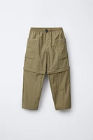 PANTALON NYLON AMOVIBLE BERMUDA