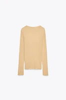 FINE KNIT TOP