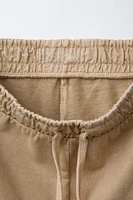 ENSEMBLE TEINT EN PIÈCE T-SHIRT IMPRIMÉ ET BERMUDA
