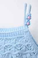 BEADED KNIT TOP