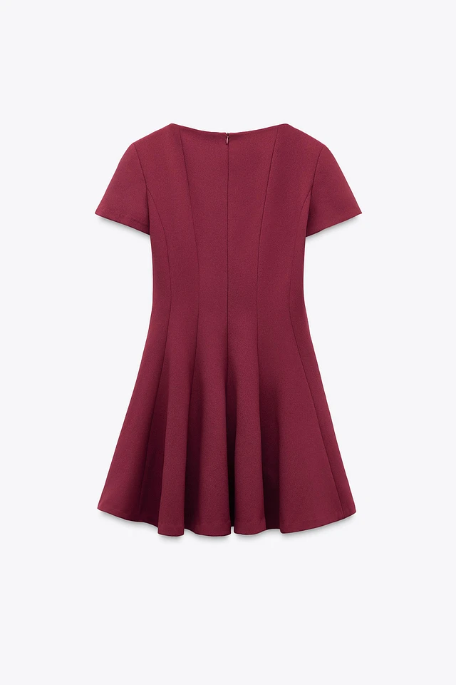 mini knit black dress Percilla Ladder Knit Mini Dress