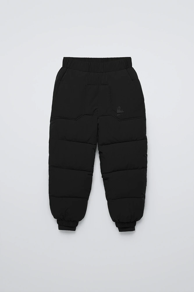 PANTALON MATELASSÉ WATER REPELLENT ET WINDPROOF SKI COLLECTION