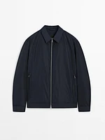 Lightweight zip-up jacket
