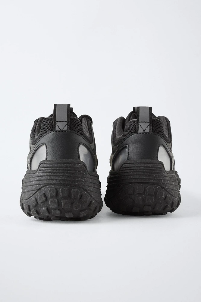 BASKETS DE SPORT MULTI-PIÈCES