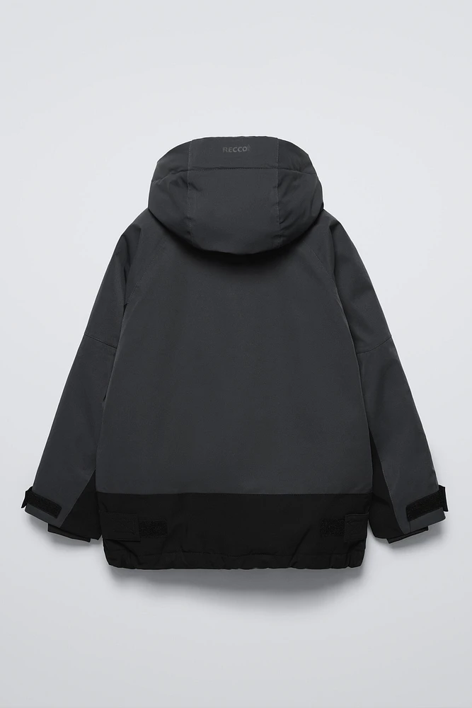 VESTE KANGOUROU DÉPERLANTE ET COUPE-VENT AVEC SYSTÈME RECCO® - COLLECTION SKI