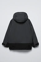 VESTE KANGOUROU DÉPERLANTE ET COUPE-VENT AVEC SYSTÈME RECCO® - COLLECTION SKI