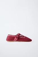 BALLERINES EN T CROCHET