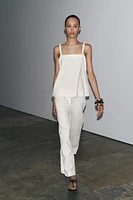 ZW COLLECTION EMBROIDERED CULOTTES