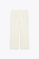 ZW COLLECTION HIGH-WAISTED CROP PANTS