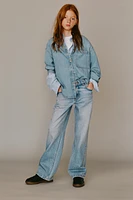 STRAIGHT LEG JEANS