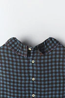 ROBE EN LAINE À CARREAUX VICHY LIMITED EDITION