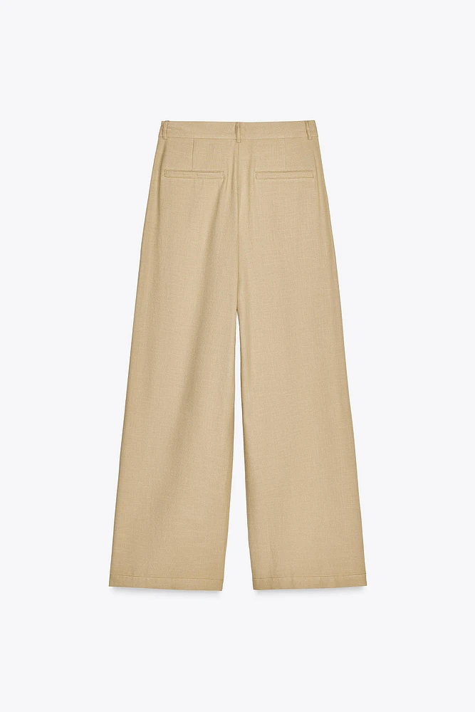 PANTALON LARGE RUSTIQUE