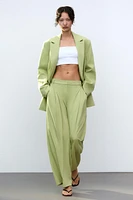PANTALON DE COSTUME À PASSANTS