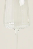 GRAND VERRE À VIN RECYCLABLE LIGNES