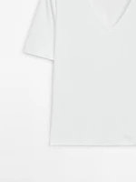T-shirt à manches courtes 100 %coton