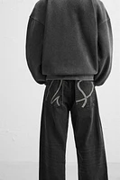 JEAN BAGGY À BRODERIES