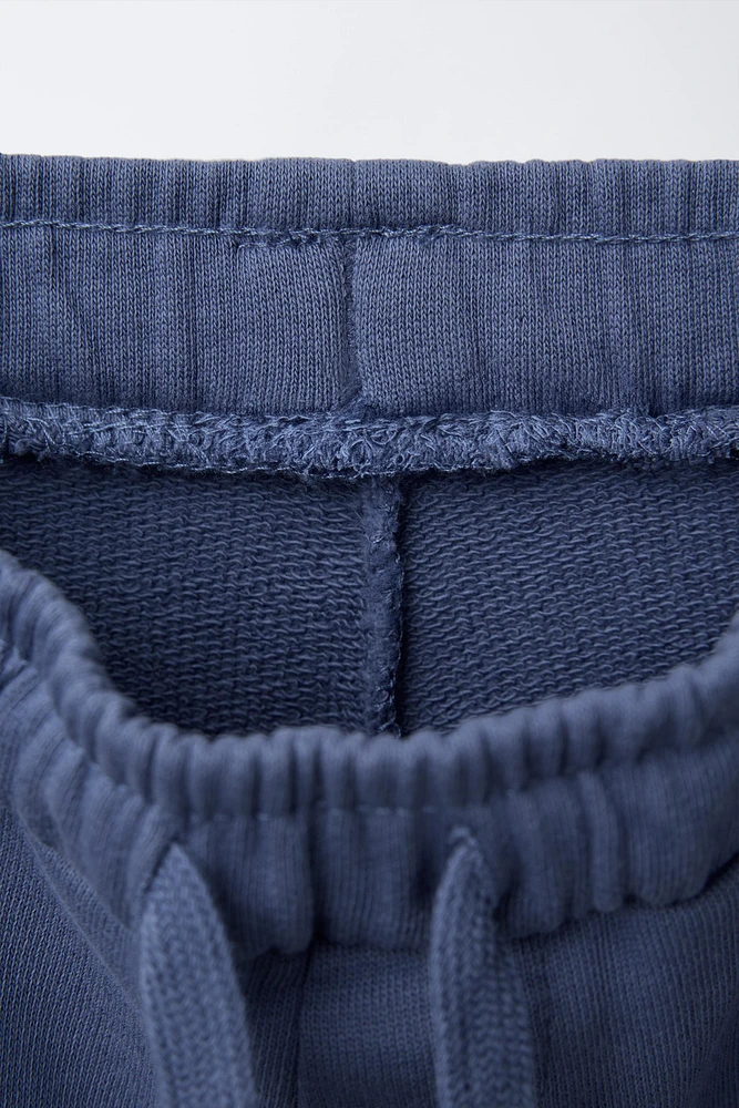 PLUSH CARGO SHORTS