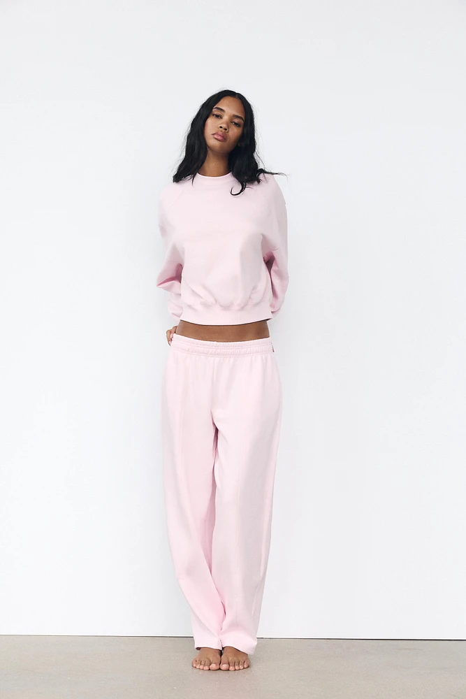 BASIC PLUSH SWEATSHIRT