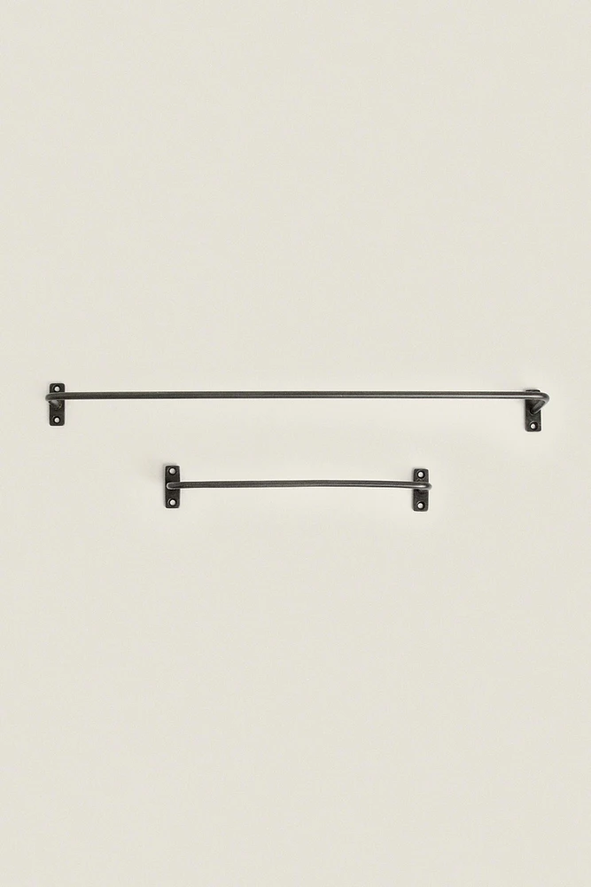 PORTE-SERVIETTES MÉTAL FONCÉ