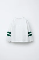 EMBROIDERED JETS © NFL PATCH T-SHIRT