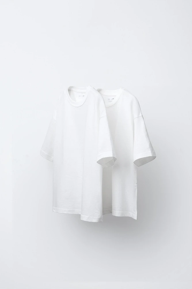 TWO-PACK OF PLAIN T-SHIRT