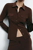 CHEMISE À POCHES