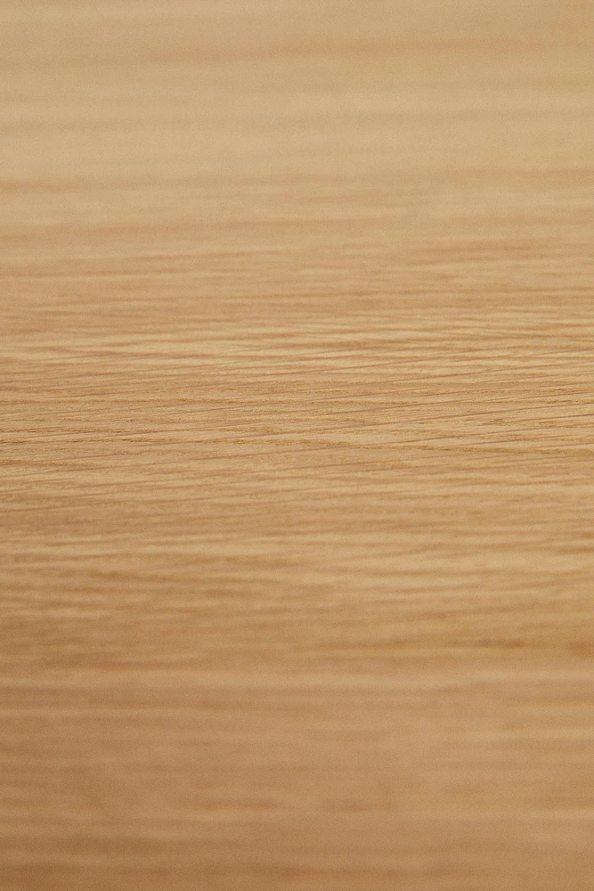WOOD AND METAL OFFICE DESK