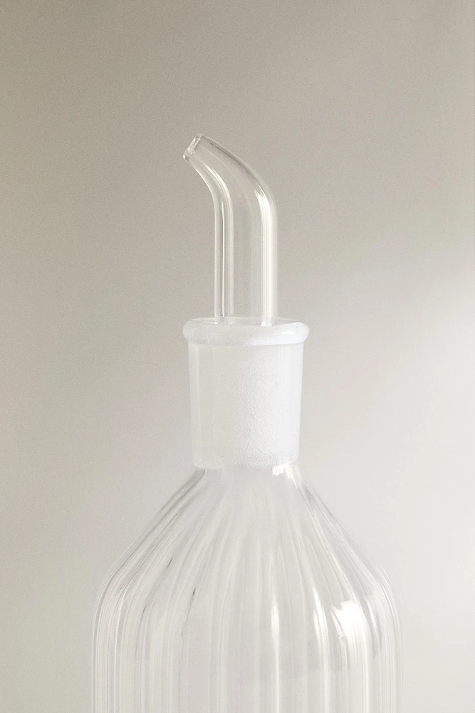 ROUND BOROSILICATE GLASS CRUET