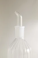 ROUND BOROSILICATE GLASS CRUET