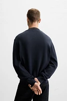 COTTON - LINEN BLEND SWEATER