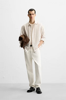 CHEMISE FLUIDE À RAYURES